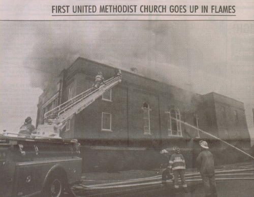 Church Fire in 1995